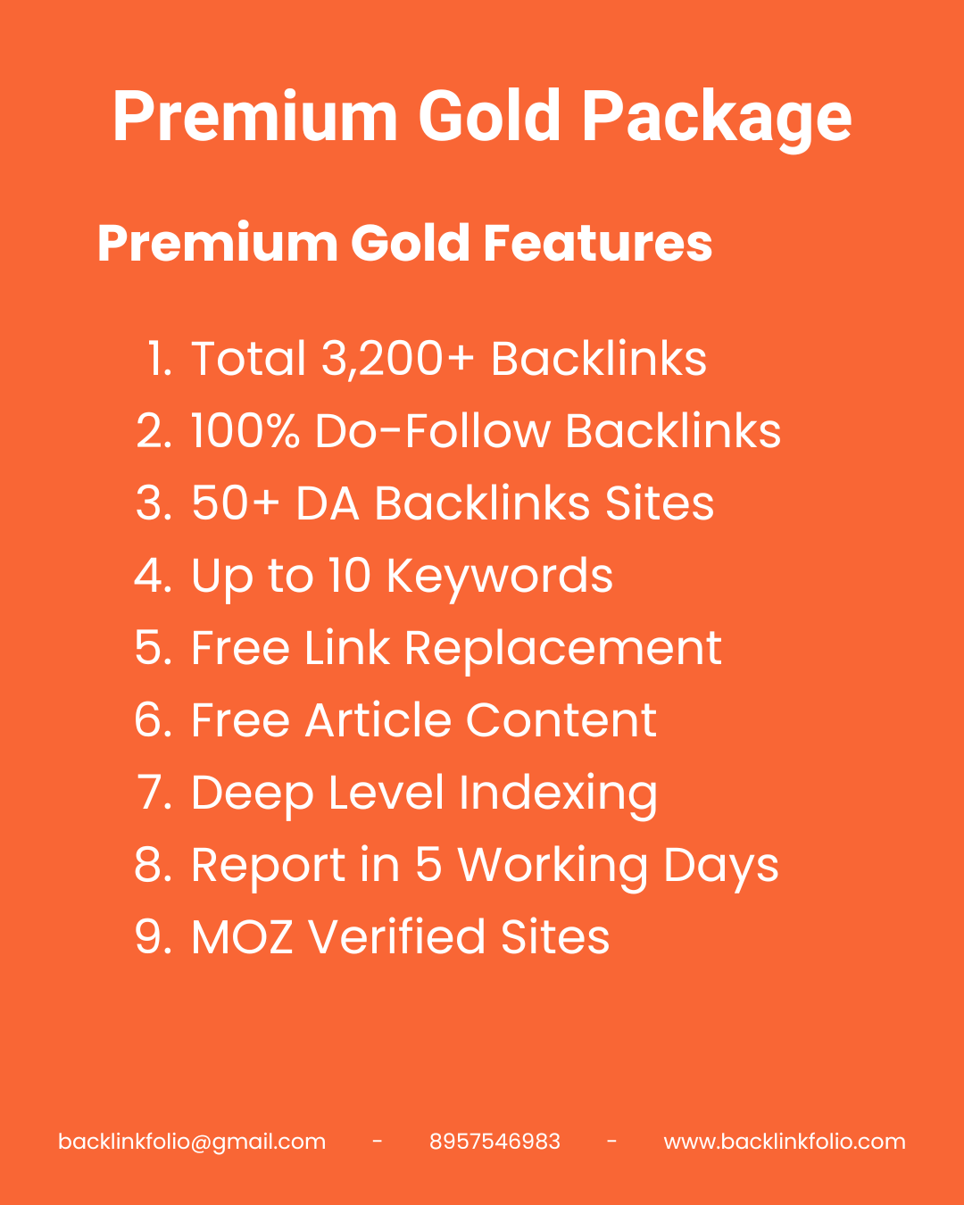 premium gold package