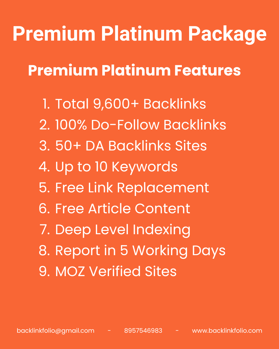 premium platinum package