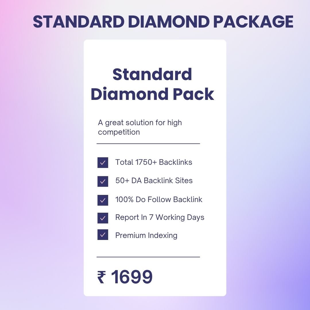 Standard Diamond Package
